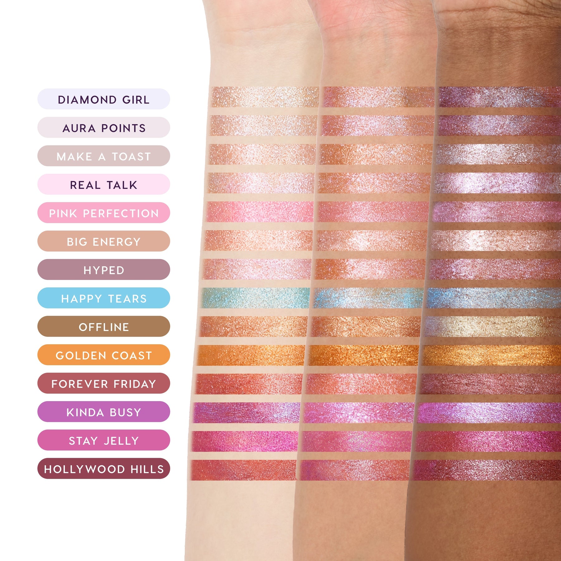 Diamond Girl - Shimmering Expressive Eye Statement