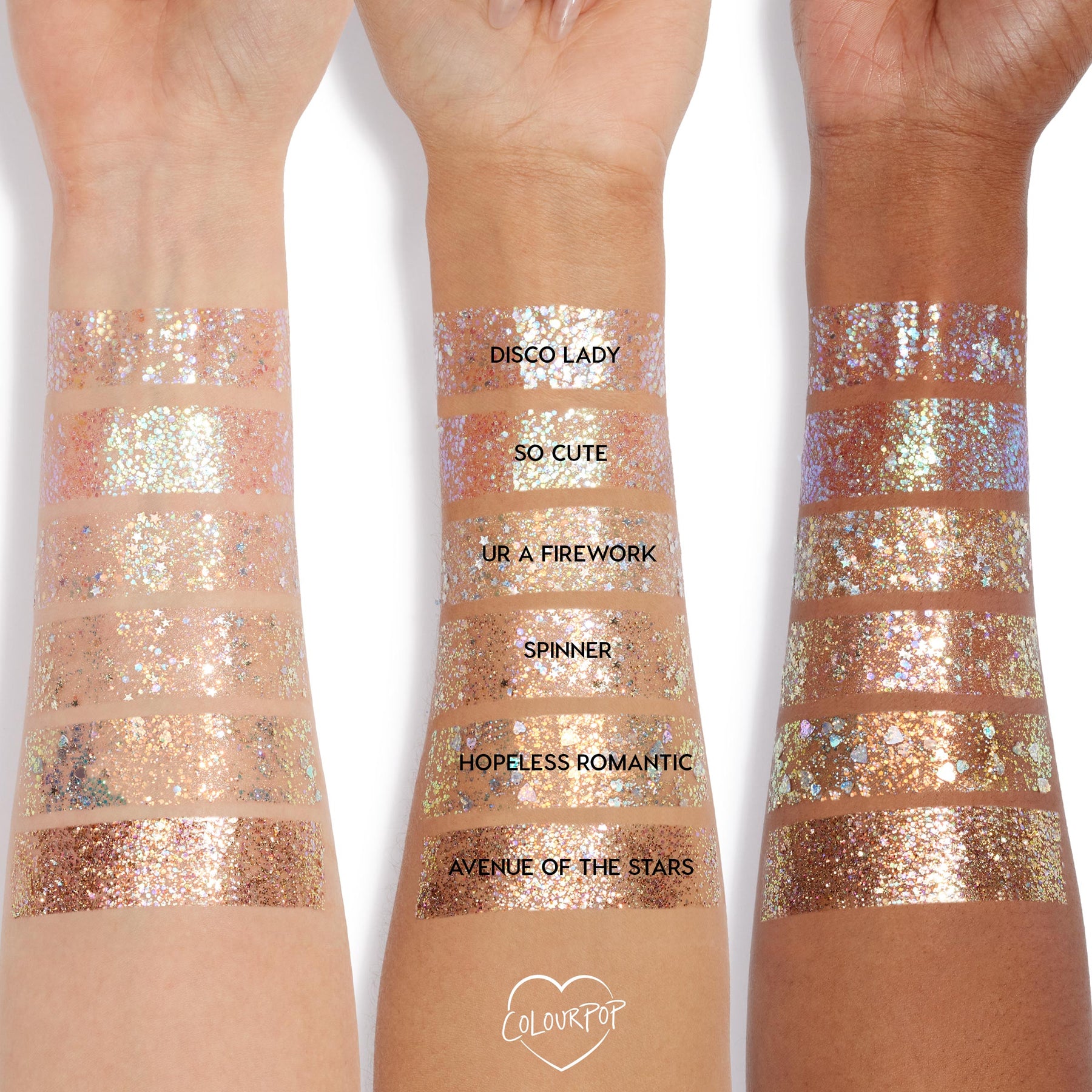 Spinner - Dewy Favorite Sparkle Look