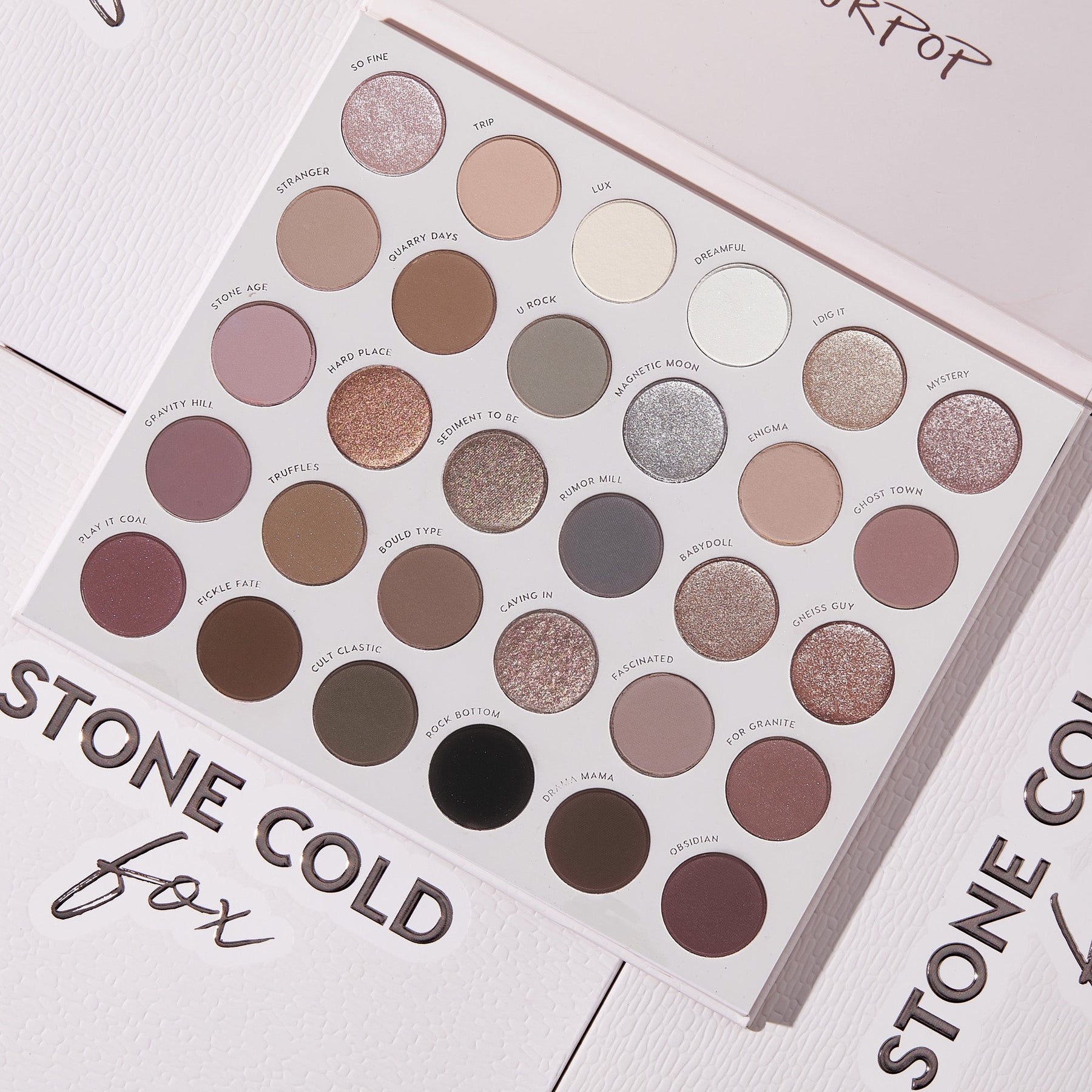 Stone Cold Fox - Shimmering Daily Eye Palette