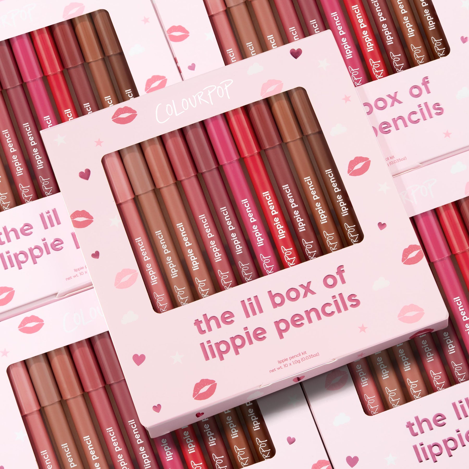 The Lil Box of Lippie Pencils - Pearlescent Complete Lip Style