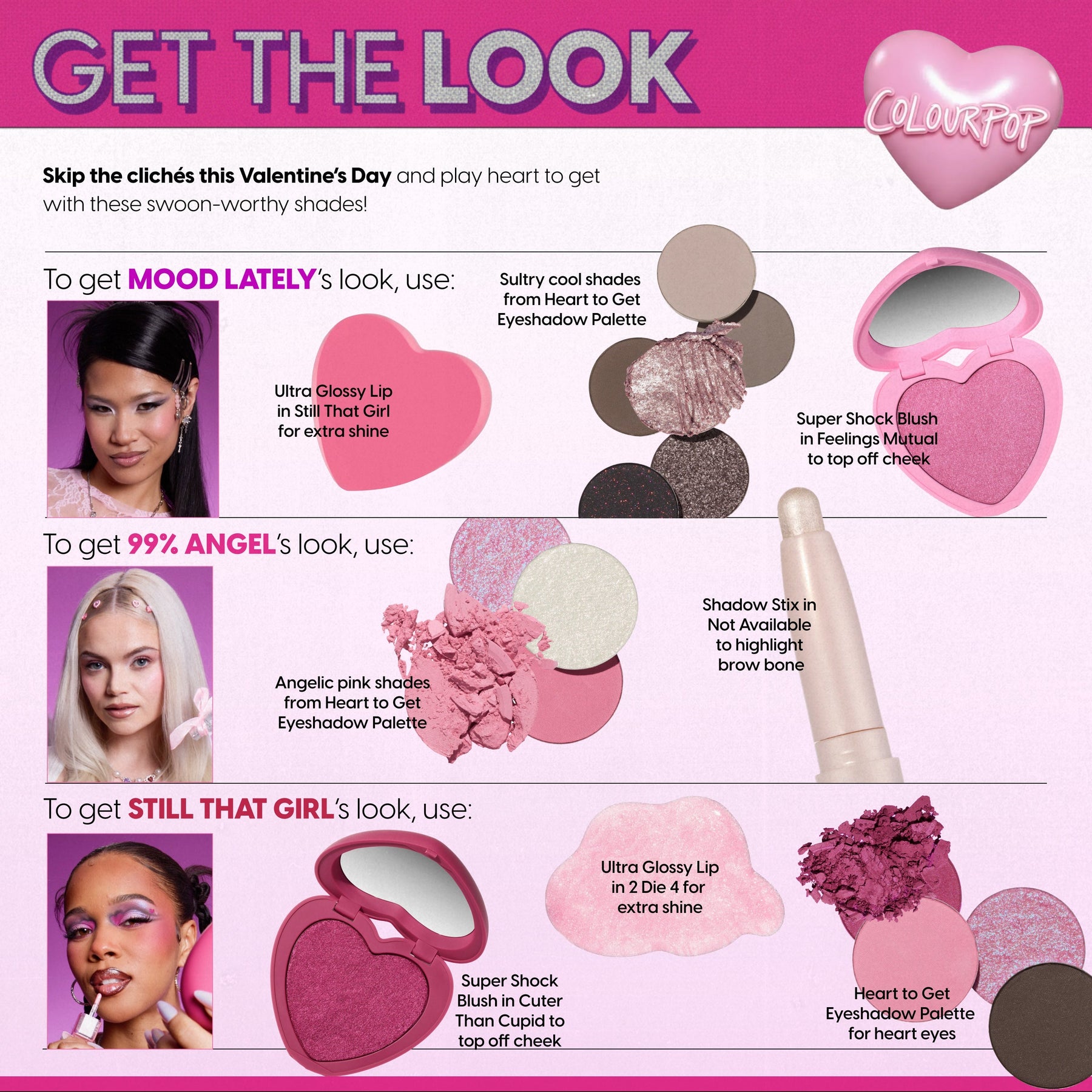 Heart to Get - Prismatic Timeless Eye Accent