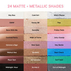 Shimmering Golds - Curated Playful Eye Selection