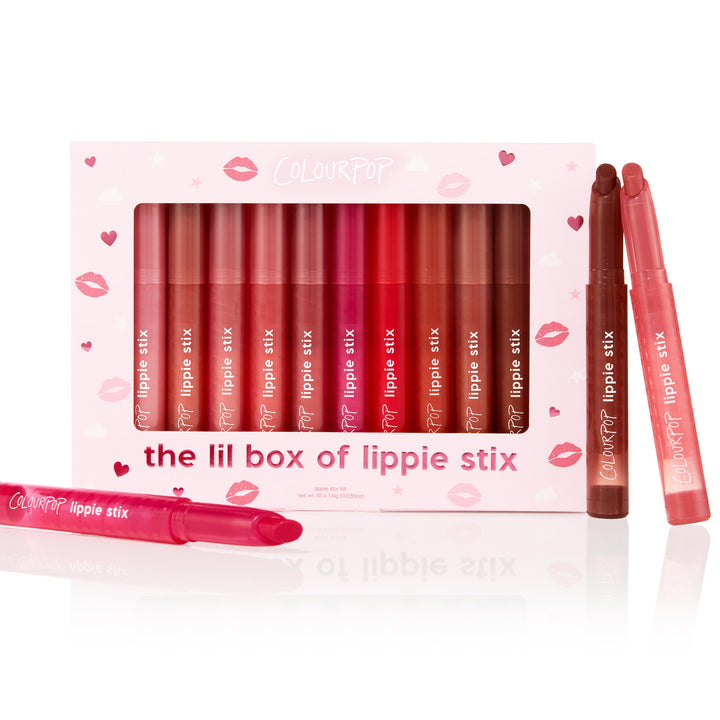 The Lil Box of Lippie Stix - Satin Select Lip Lineup