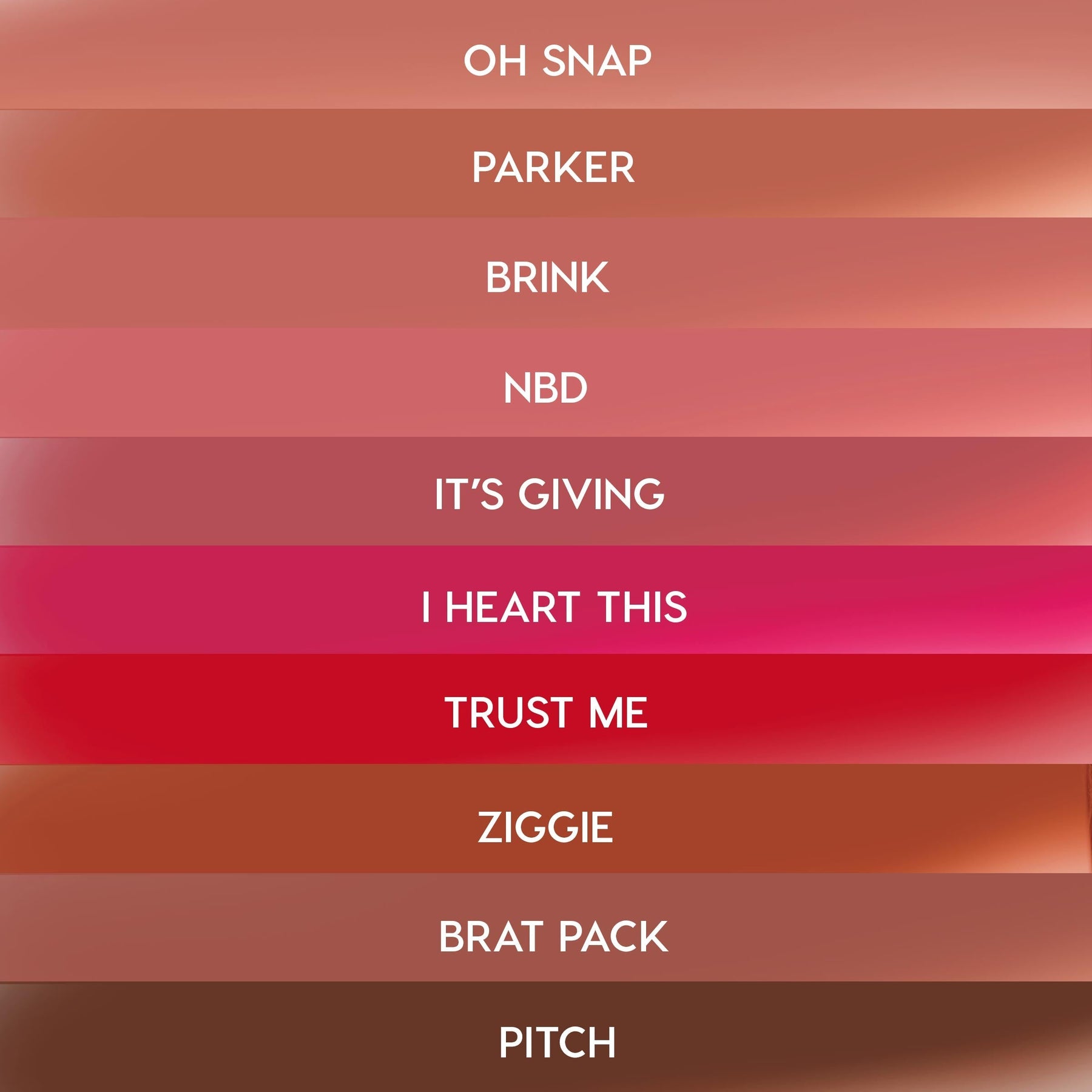 The Lil Box of Lippie Stix - Satin Select Lip Lineup