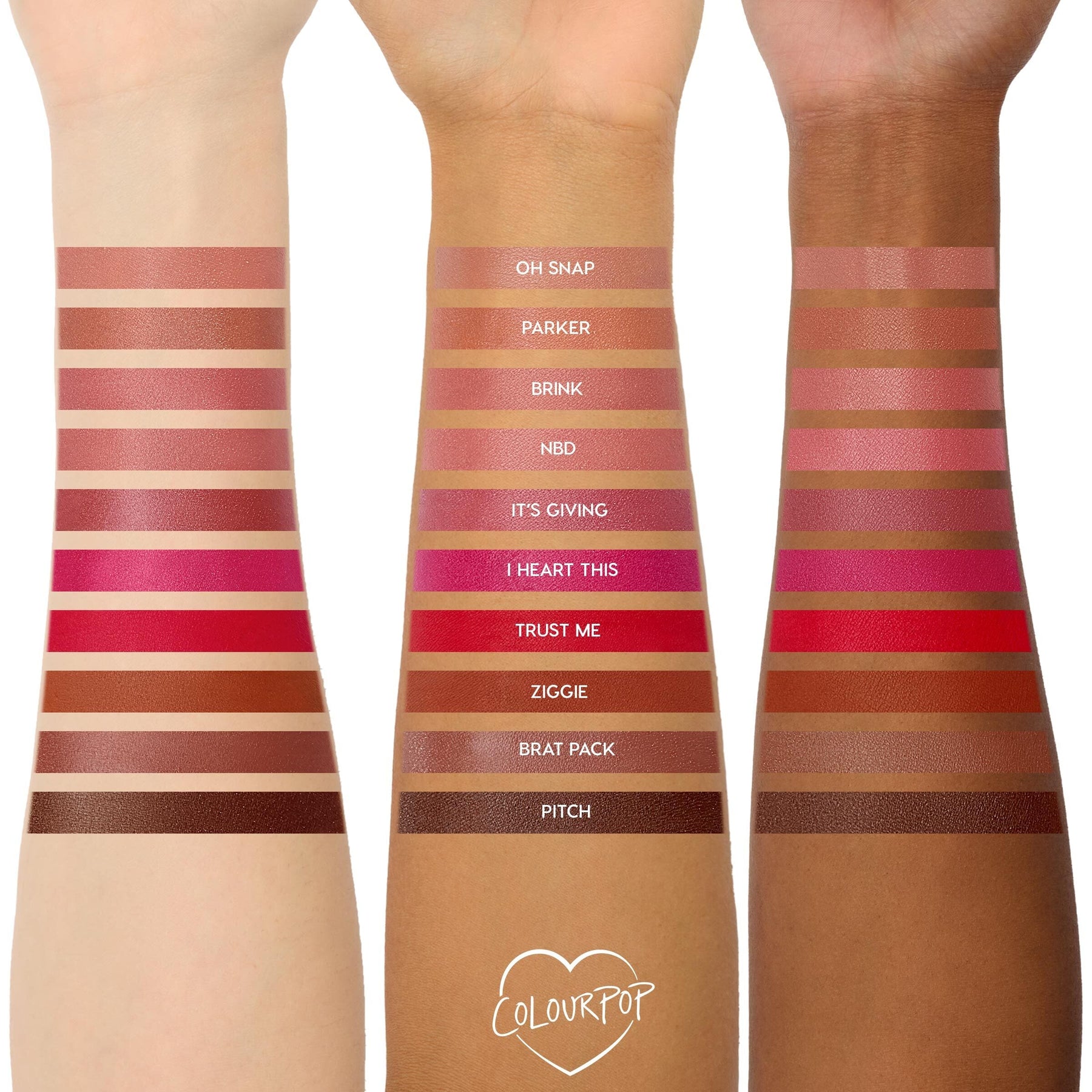 The Lil Box of Lippie Stix - Satin Select Lip Lineup