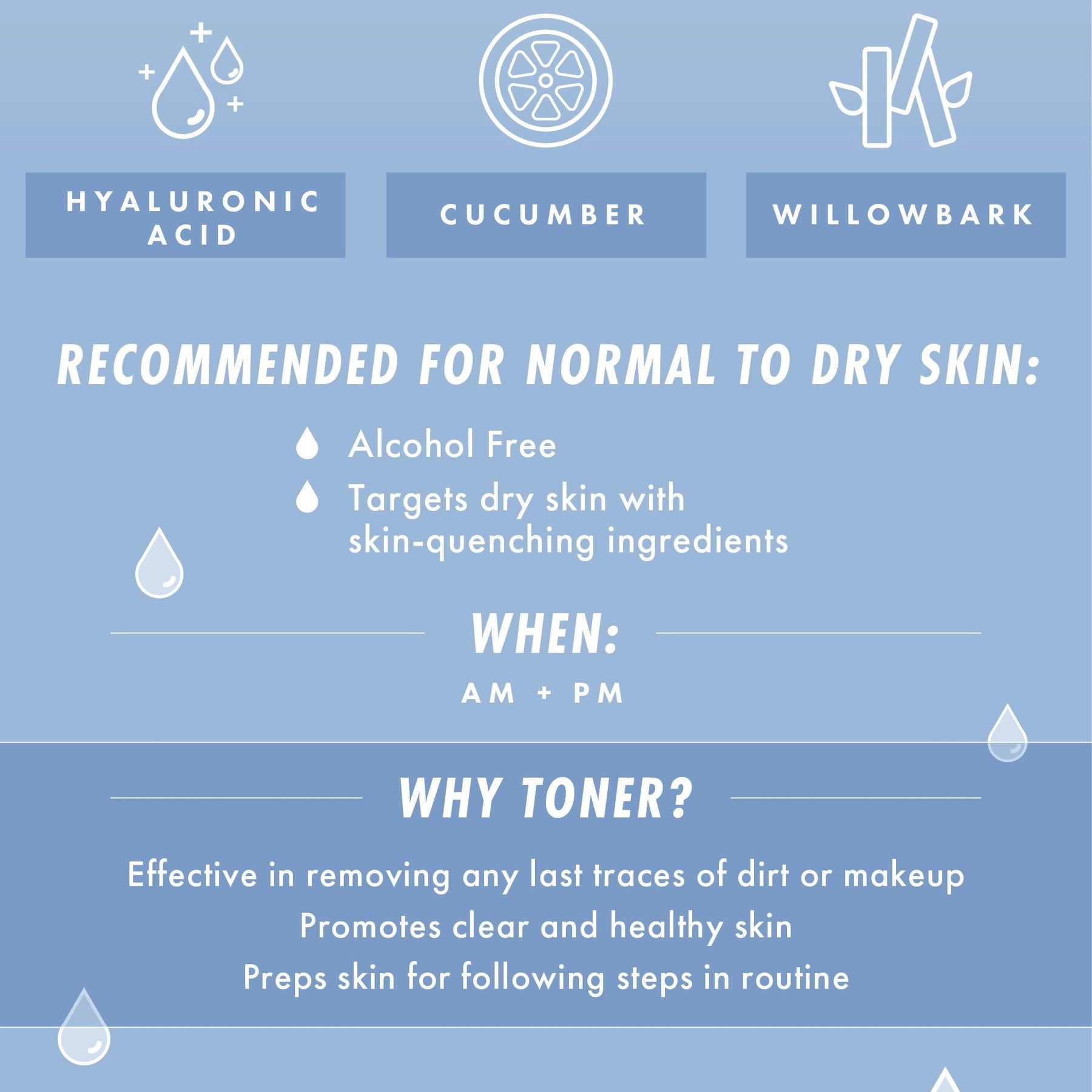 Waterfall Gentle Tonic - Restoring Complete Skin Cleanse