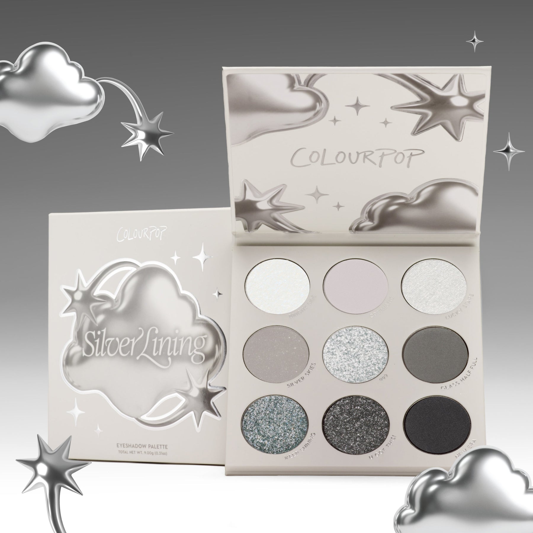 Silver Lining - Satin Tailored Eye Edit